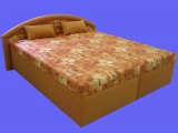 postel KAMILA - lamela, polohovatelný rošt