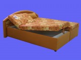 postel KAMILA - lamela, polohovatelný rošt