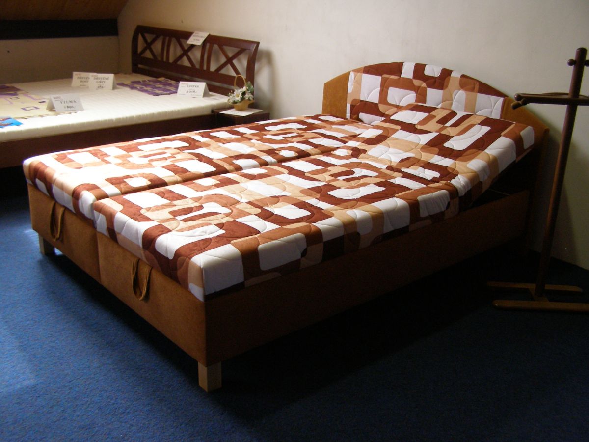 postel VILMA - lamela, polohovatelný rošt